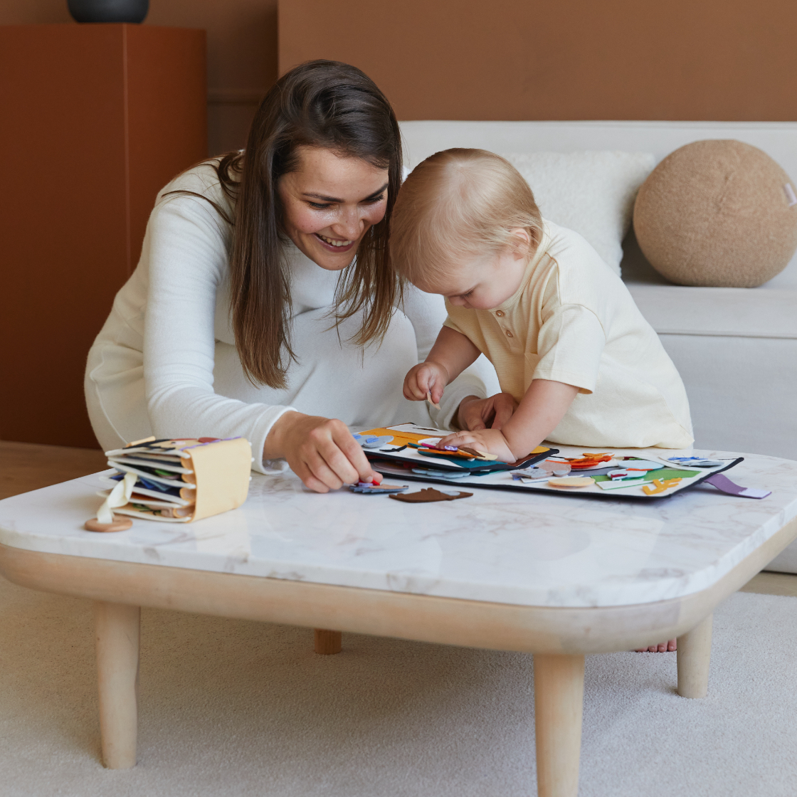 travel quiet time, sensory soft book, learn through play toy